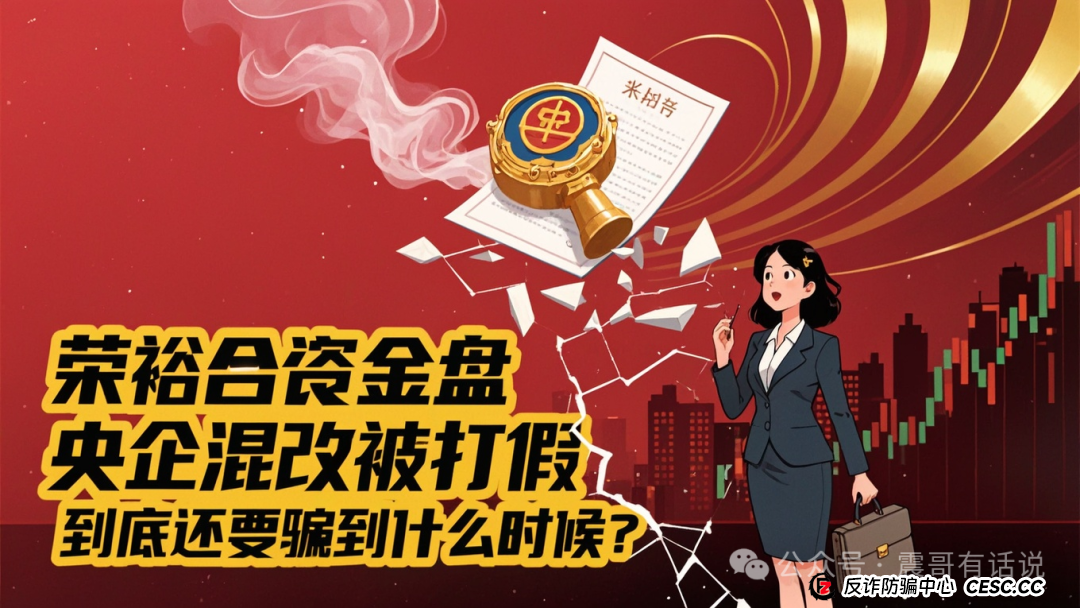 “荣裕合”资金盘央企混改被打假，到底还要骗到什么时候？(1)