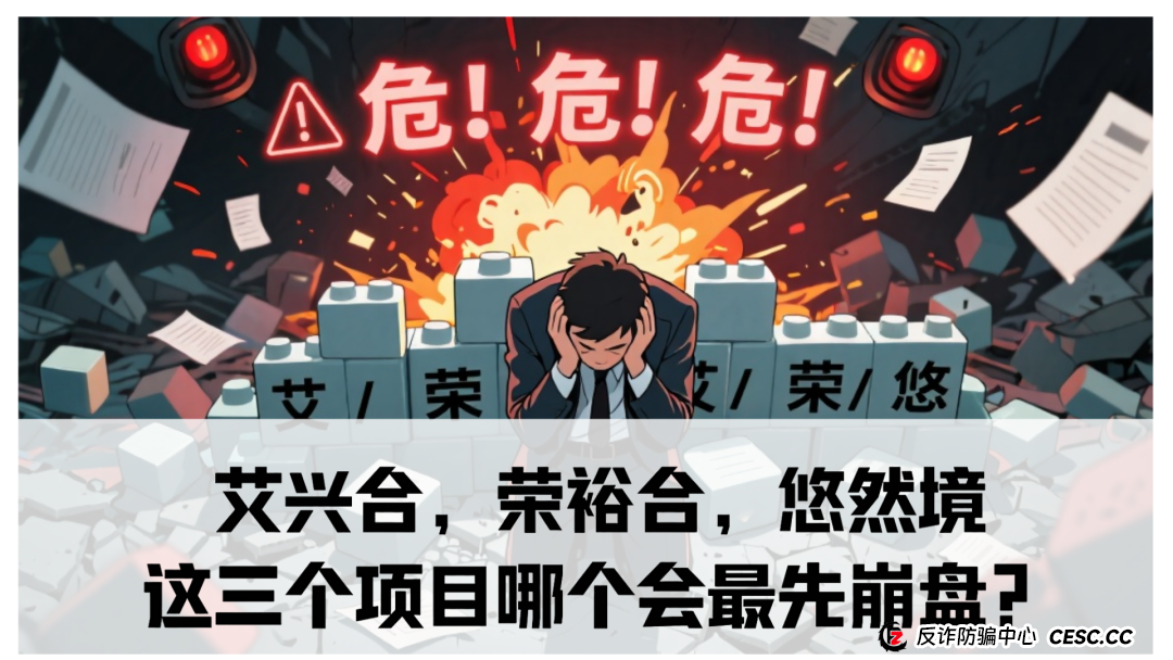 艾兴合，荣裕合，悠然境这三个项目哪个会最先崩盘？(1)