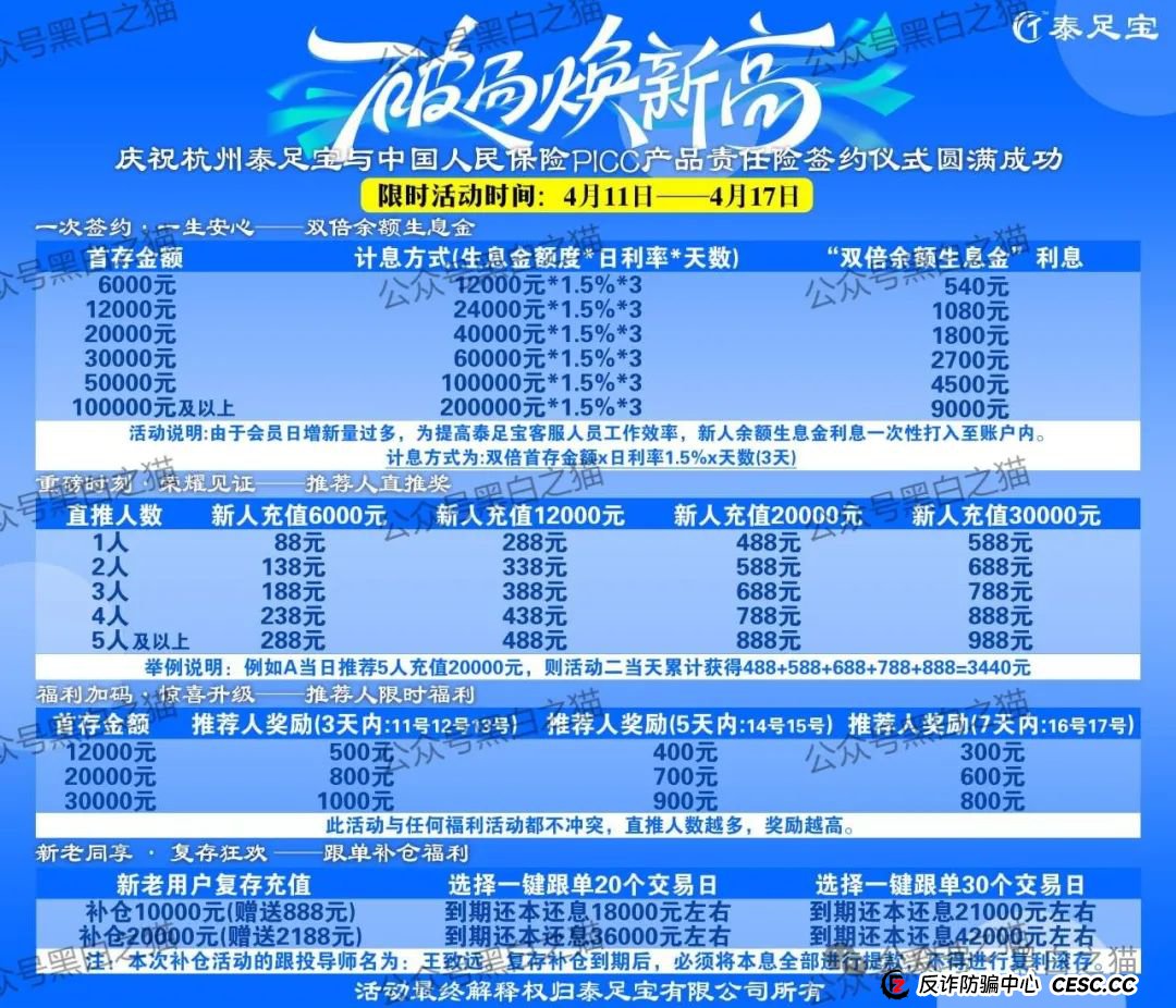 快讯｜“泰足宝”股票跟单资金盘收尾，曝光同行来垫背......(1)