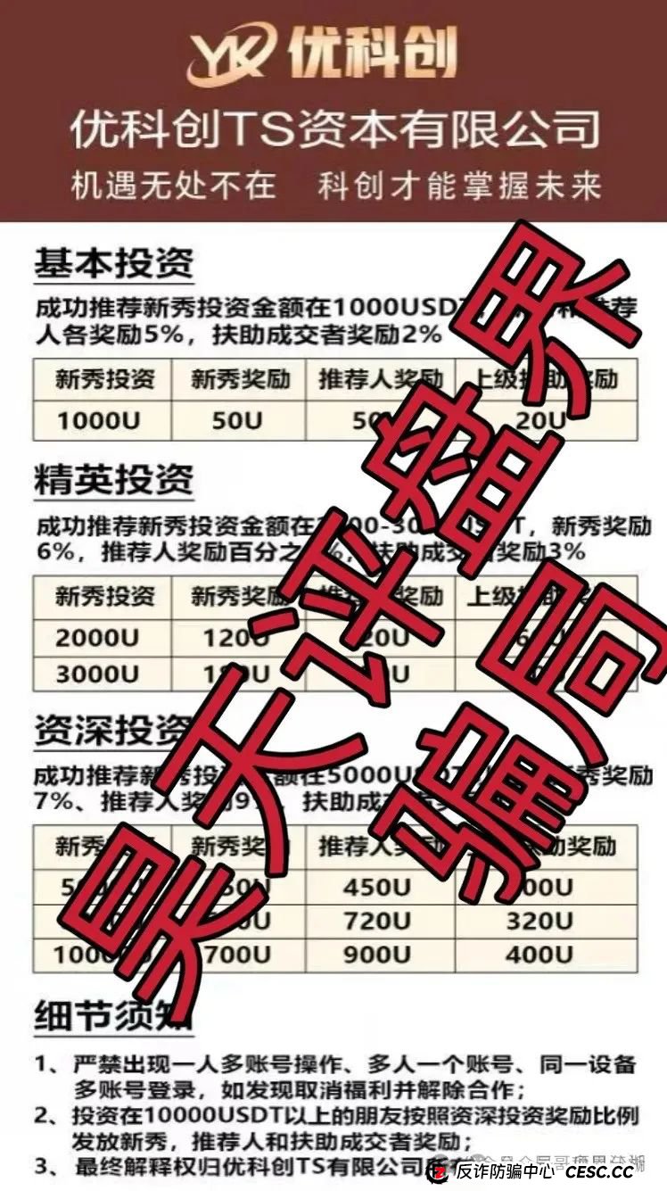 YK优科创（LDC利鼎交易所）跟单类资金盘骗局，即将崩盘跑路！(2)
