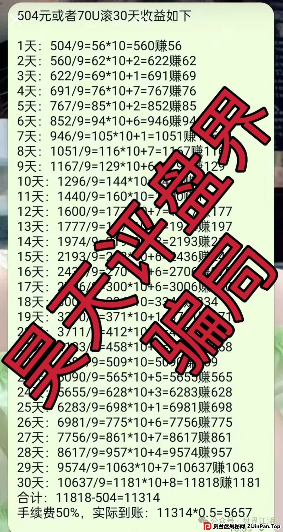 彩信彩票跟单类资金盘骗局，已经开始单割，高度预警，即将崩盘跑路！