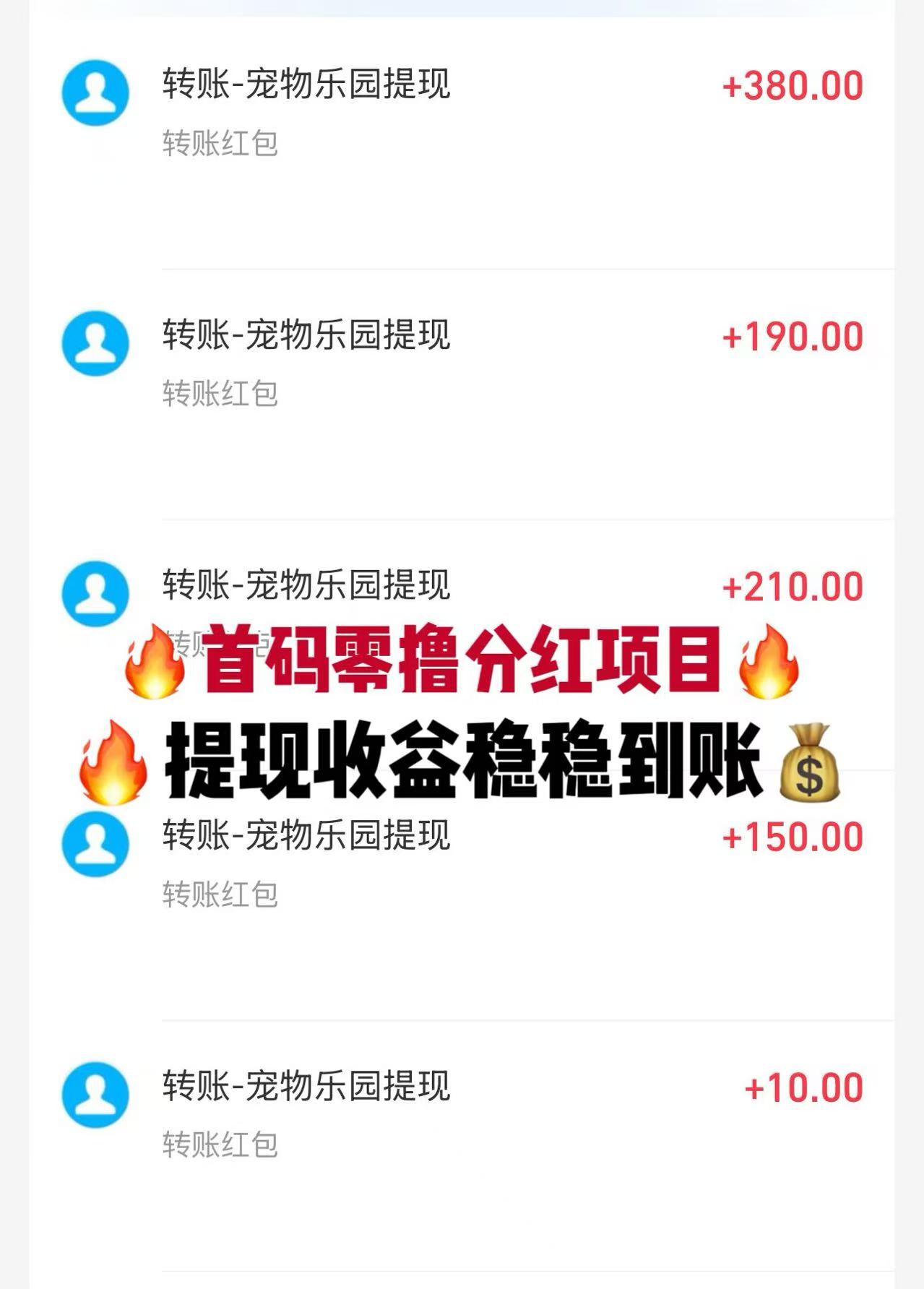 首码《宠物乐园》注册送2-10元现金红包，直推12.5一人，挂机收益(3)
