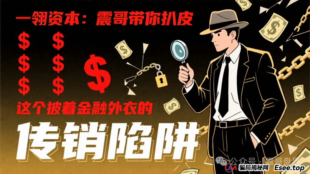 一翎资本：震哥带你扒皮这个披着金融外衣的传销陷阱(1)