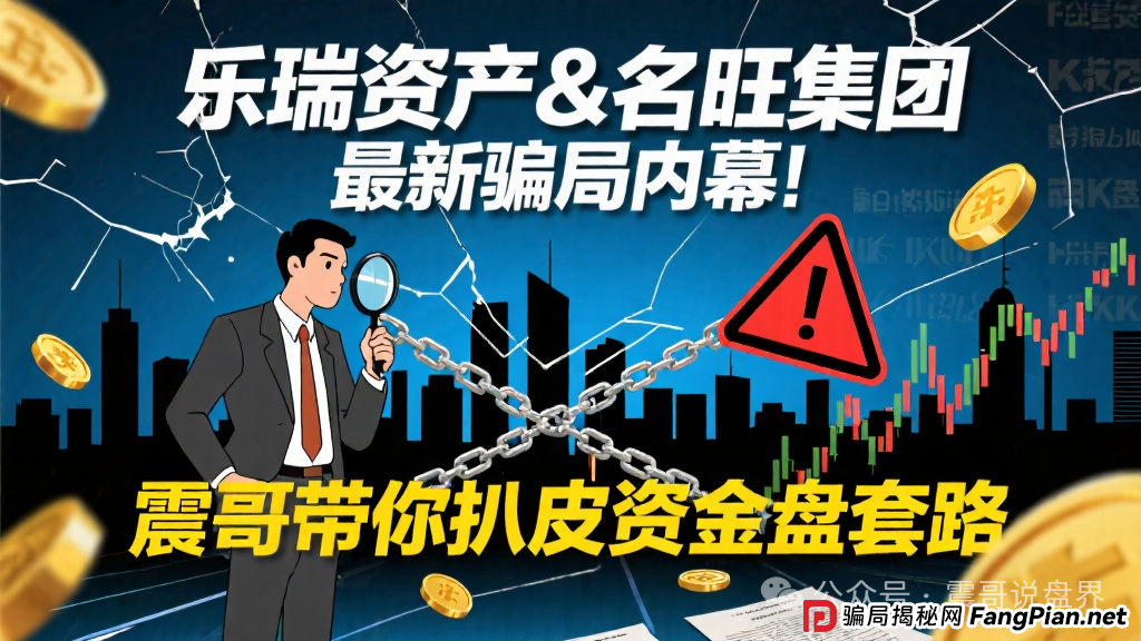 乐瑞资产&amp;amp;名旺集团最新骗局内幕！震哥带你扒皮资金盘套路