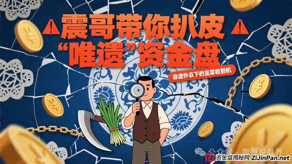 唯遗项目能走多久？扒皮“唯遗”资金盘：非遗外衣下的韭菜收割机(1)