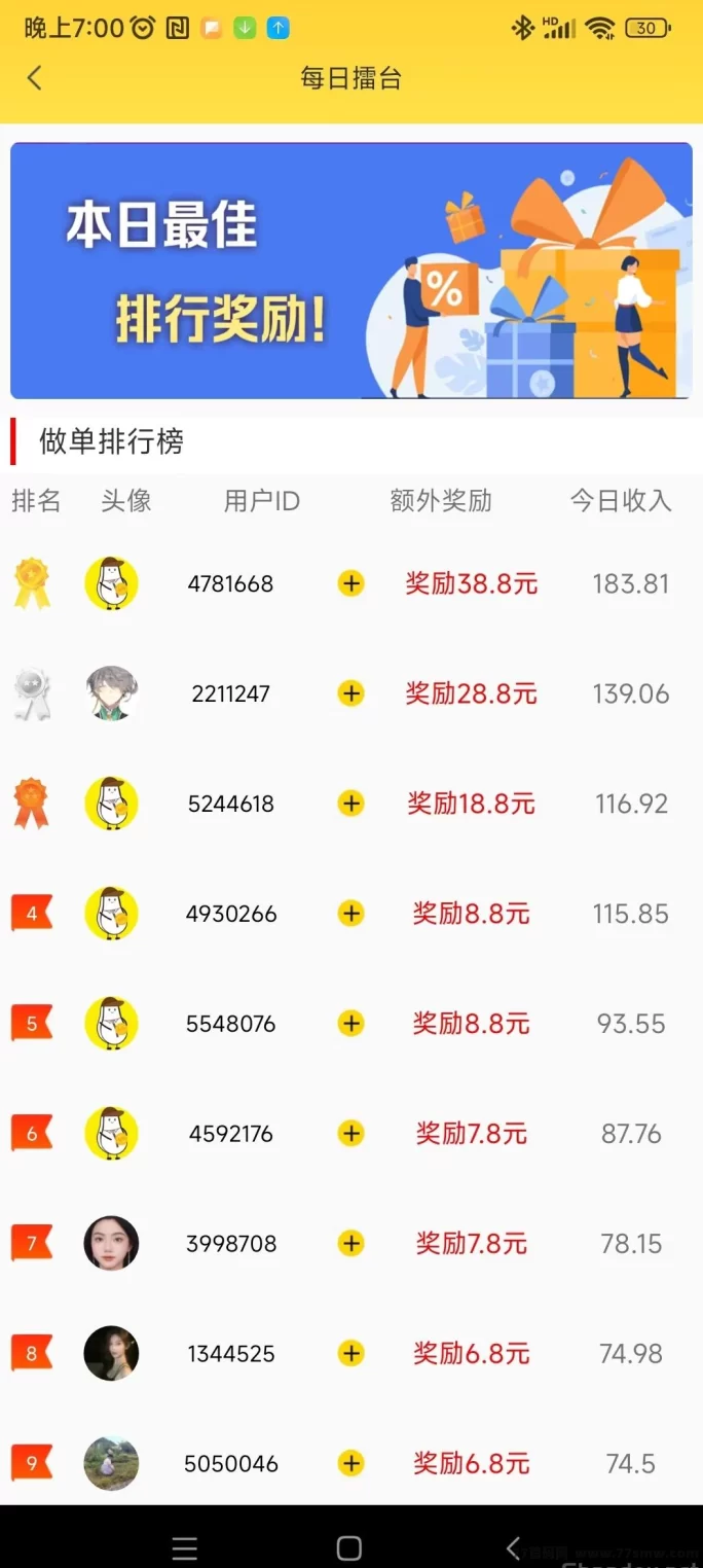 小白赚米平台，点赞关注秒赚秒提，操作简单收溢稳定！(3)