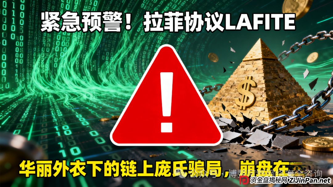 紧急预警！拉菲协议LAFITE，华丽外衣下的链上庞氏骗局，崩盘在即！(1)