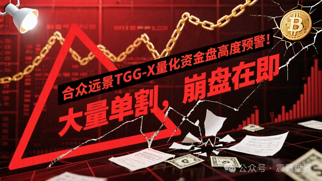合众远景TGG-X量化资金盘高度预警！大量单割，崩盘在即(1)