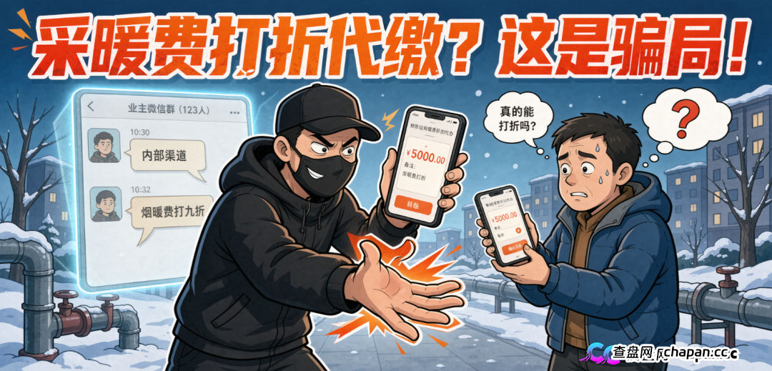 反诈预警｜供暖缴费季，警惕＂低价代缴采暖费＂新型骗局(1)